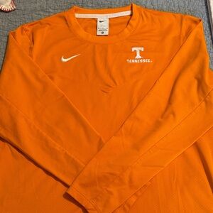 Nike Men's Tennessee Long Sleeve Orange Shirt